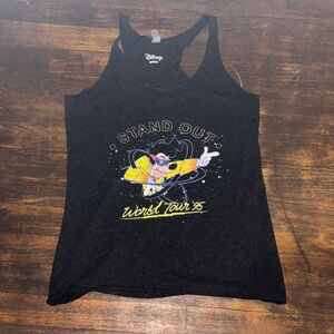 Disney Black and Yellow Stand Out World Tour Tank